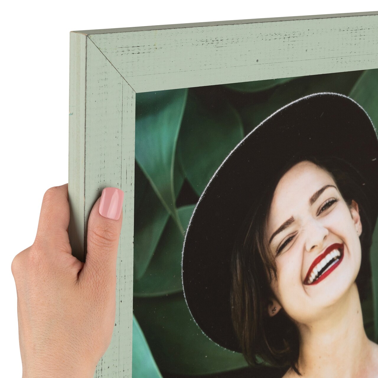 ArtToFrames 16x16 Inch  Picture Frame, This 1.50 Inch Custom Wood Poster Frame is Available in Multiple Colors, Great for Your Art or Photos - Comes with Regular Glass and  Corrugated Backing (A44LS)